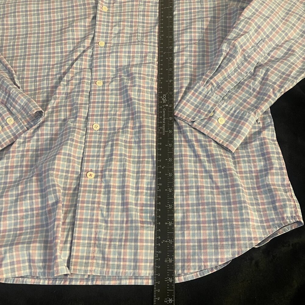 Tommy Bahama IslandZone Siesta Key Check Stretch Shirt XL - Picture 3 of 7